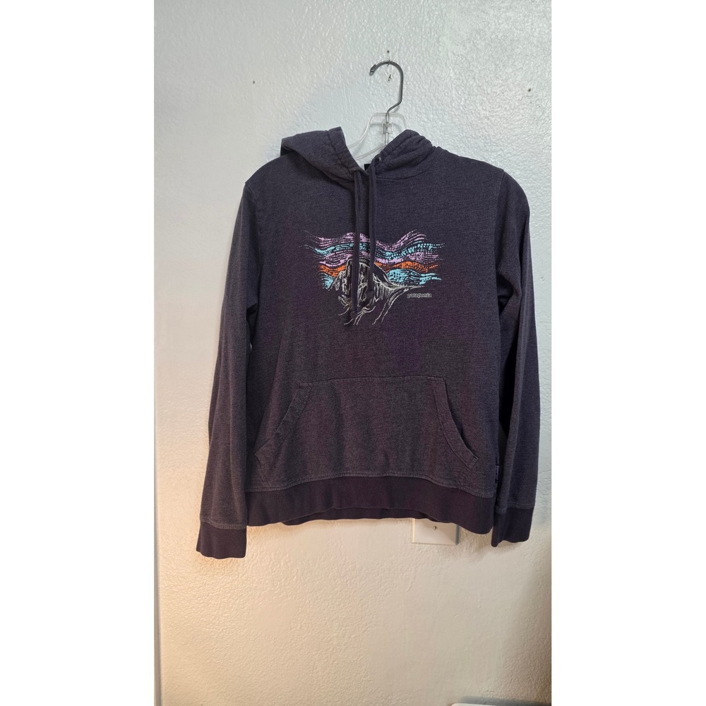 Patagonia Hoodie Womens Medium Purple Excellent